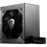 MSI Mag A650BN modulær 650 watt strømforsyning (sort, 2x PCIe)