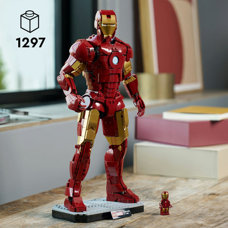 Lego marvel iron man mark 3 – samlerudgave - 76344