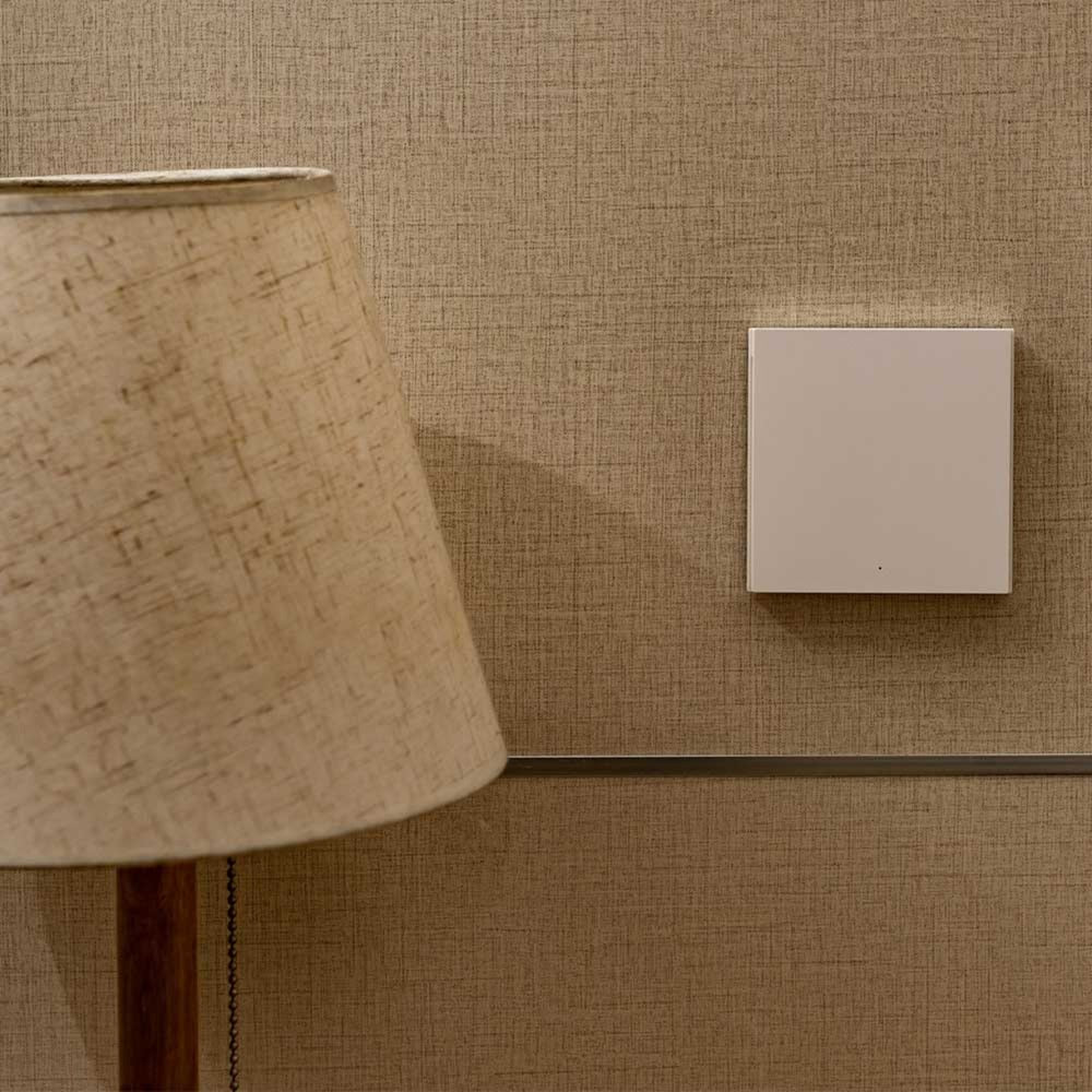 Aqara smart wall switch h1 enkelt switch (antracit, zigbee 3.0, neutral ledning påkrævet)