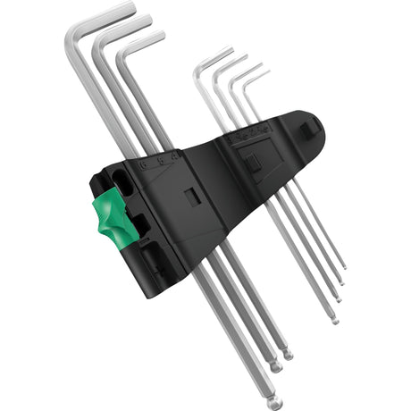 Wera unbrakonøglesæt 950 9 hex-plus 4 (krom, 9 dele)