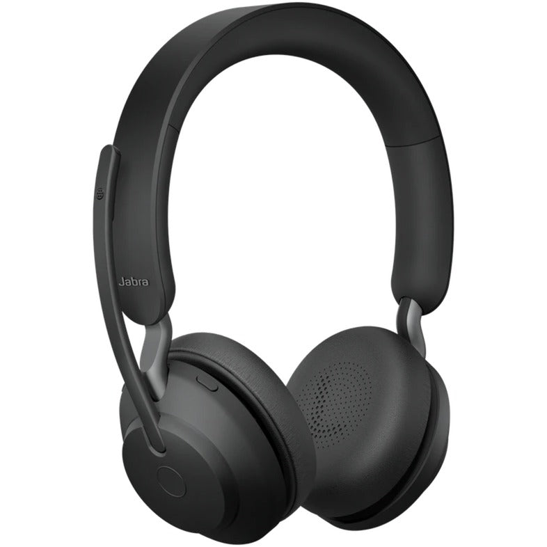 Jabra evolve2 65, uc stereo on-ear headset (sort, unified communication, Bluetooth)
