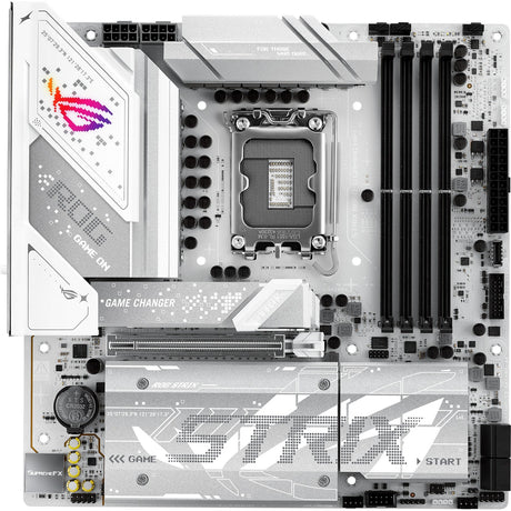Asus ROG Strix B860-G Gaming WiFi Socket 1851 bundkort (RAID, 2,5 GB-LAN, WiFi 7, BT, lyd, µATX)