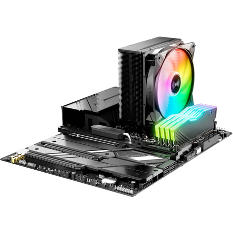 Vær stille! Pure Rock 3 LX RGB CPU-køler (sort)