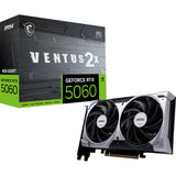 MSI GeForce RTX 5060 8G Ventus 2x OC grafikkort (3x Display Port, 1x HDMI)