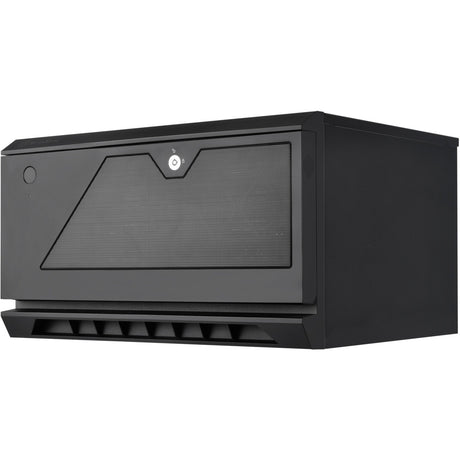 Silverstone CS381b v1.1 rackhus (sort | 2x USB-A 3.2 (5 Gbit s) | 2x lyd)