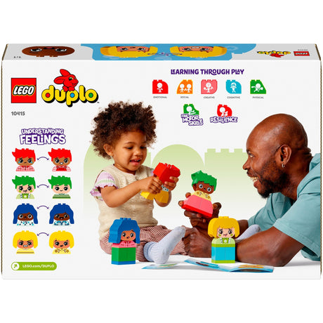 Lego Duplo - følelser og følelser byggelegetøj (10415)