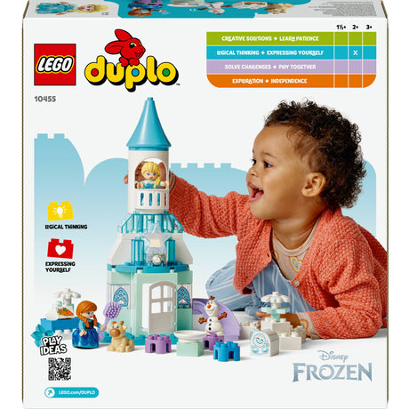 Lego Duplo ǀ Disney Anna og Elsas frosne slot festsæt - 10455