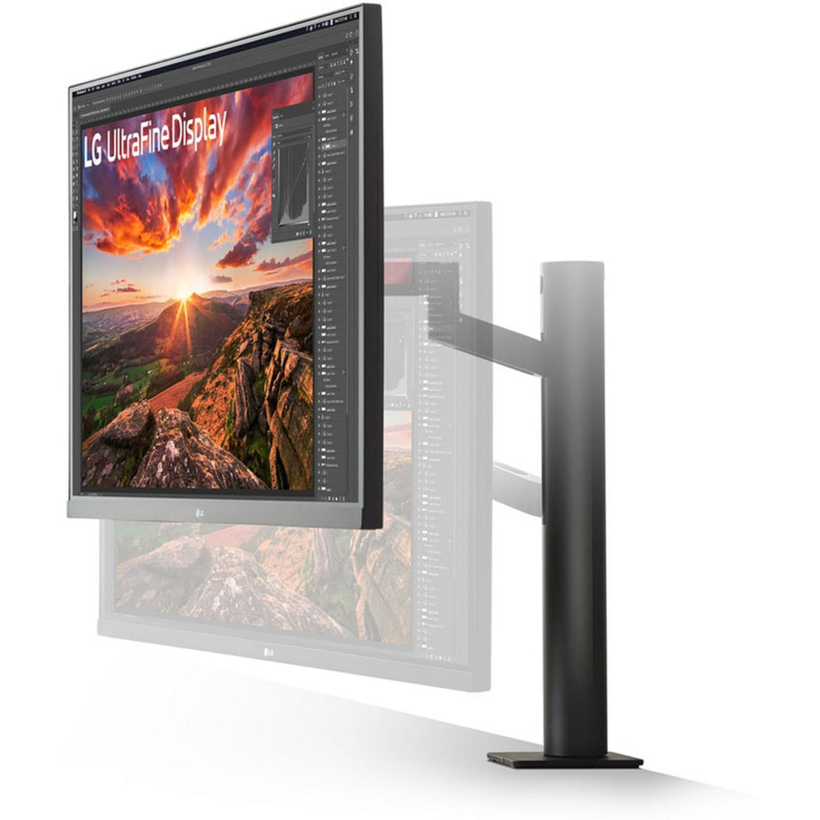 LG Ergo IPS-skærm med USB Type-C 31.5 4K UHD (sort, 2x HDMI, 1x Display Port)