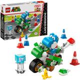 Lego super mario - mario kart - yoshi-crosser byggelegetøj (72031)
