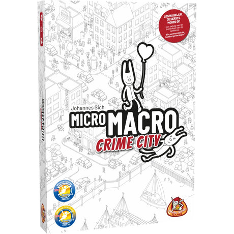 White goblin spil mikromakro: kriminalitet by brætspil (hollandsk, 1 - 4 spillere, 15 - 45 minutter, fra 12 år)