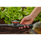 Gardena mikro-dryp-system afspærrings- og reguleringsventil 13 mm (1 2 ) (grå orange)