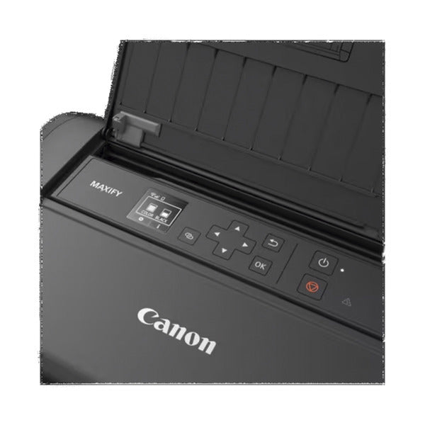 Canon Maxify BX110 inkjetprinter (sort, USB-C, WLAN, batteri inkluderet)