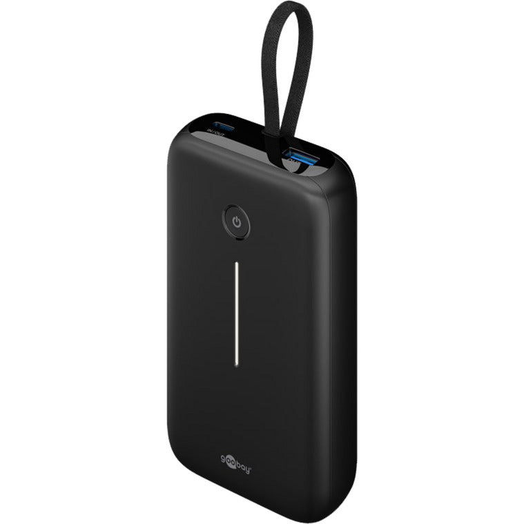 Goobay powerbank 20.000 mah - 30w (sort, USB-C PD)