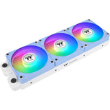 Thermaltake ct120 ex argb sync pc køleblæser hortensiablå (3-fan pakke) kuffertventilatorer (lyseblå, 3 stk., 120 x 120 x 25 mm, pwm)