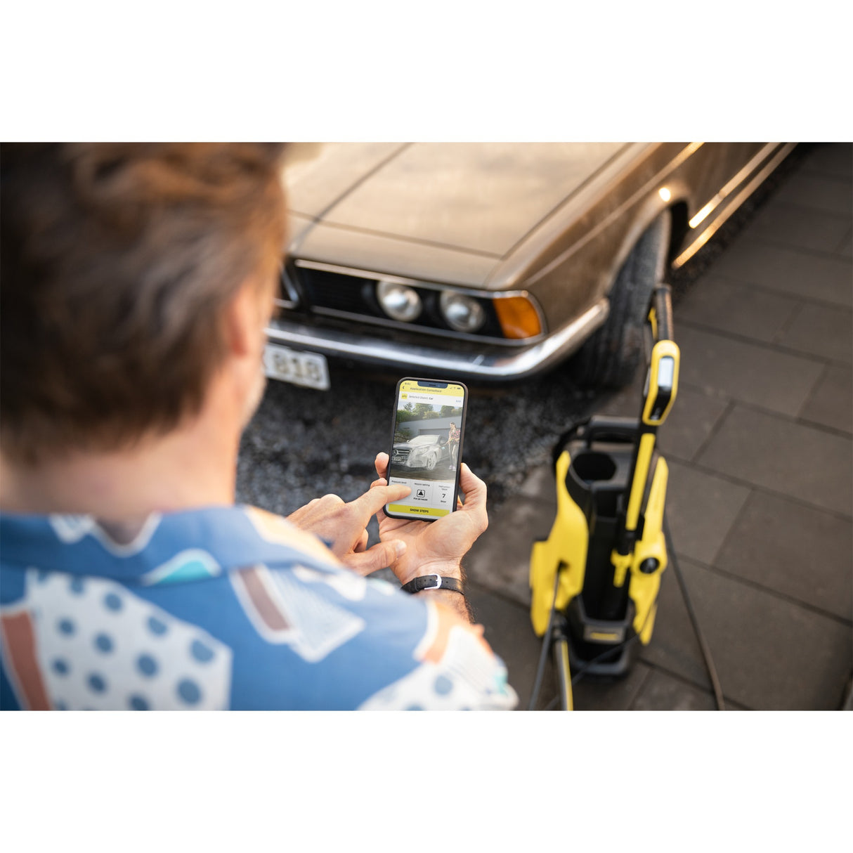 Kärcher k 7 smart control højtryksrenser (gul sort, 1.317-200.0, Bluetooth)
