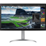 LG Ultrafine 32UQ850V-W 31,5 4K UHD-skærm (hvid, 2x HDMI, skærmport, 2x USB-A, USB-B, USB-C)