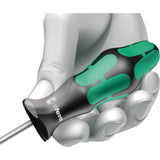 Wera 334 6 skruetrækkersæt kraftform plus (sort grøn, 6 dele)