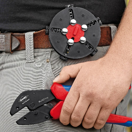 Knipex multicrimp-krympetang 973302 (rød blå)