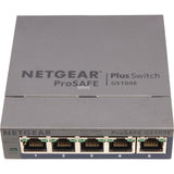 Netgear prosafe gs105e v2 switch (grå)