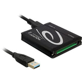 Delock kortlæser USB 3.0 > cfast kortlæser (sort)