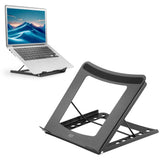 Act connectivity laptop stativ, foldbar, højdejusterbar i 5 positioner (sort)