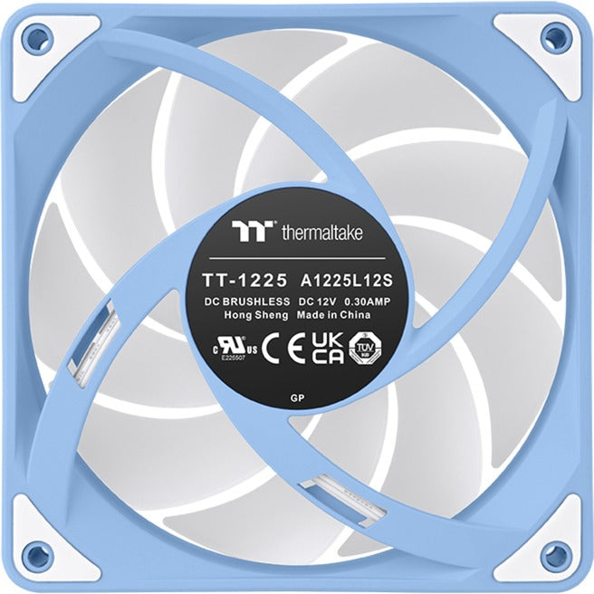 Thermaltake ct120 ex argb sync pc køleblæser hortensiablå (3-fan pakke) kuffertventilatorer (lyseblå, 3 stk., 120 x 120 x 25 mm, pwm)