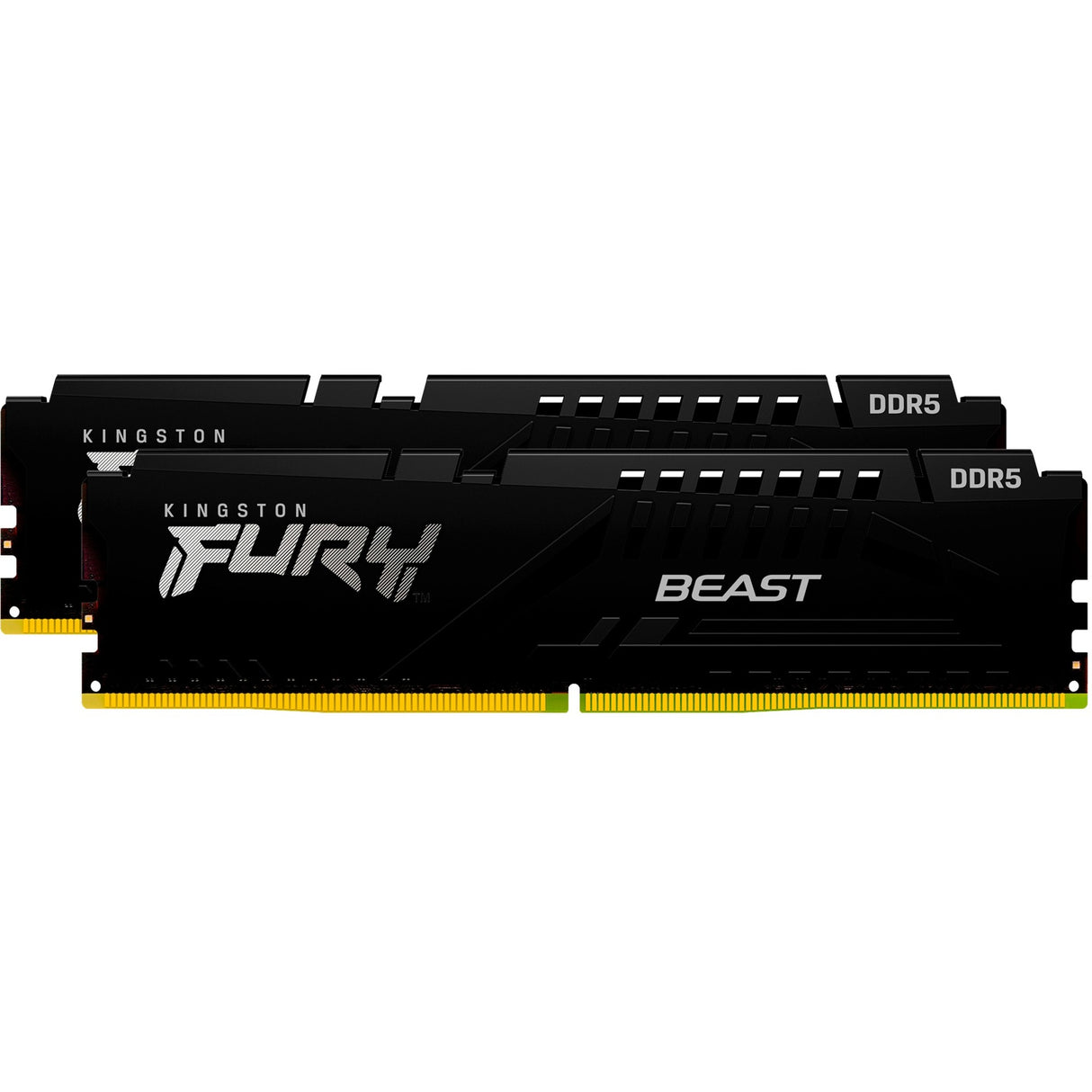 Kingston Fury Beast 64 GB DDR5-6000 (2x 32 GB) RAM (sort, KF560C30bbek2-64, XMP 3.0, Expo 1.1)