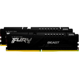 Kingston Fury Beast 64 GB DDR5-6000 (2x 32 GB) RAM (sort, KF560C30bbek2-64, XMP 3.0, Expo 1.1)
