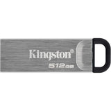 Kingston data traveler kyson 512 GB USB stick (sølv, dtkn 512 GB)