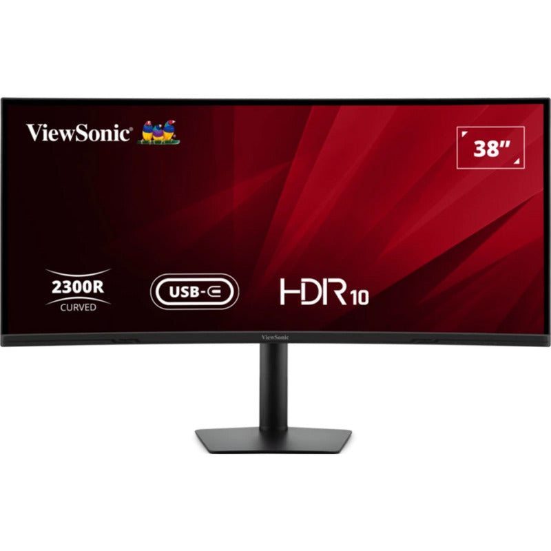Viewsonic VA3820C UWQHD+ 21:9 buet skærm med USB-C hub 38 ultrawide (sort, 2x HDMI, 1x Displayport, USB-C, USB-B)