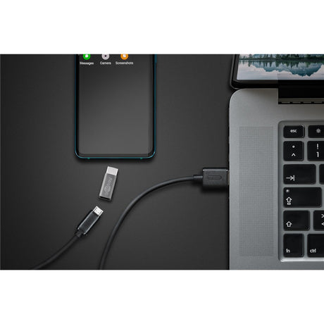 Goobay USB-C til mikro-USB adapter (grå)