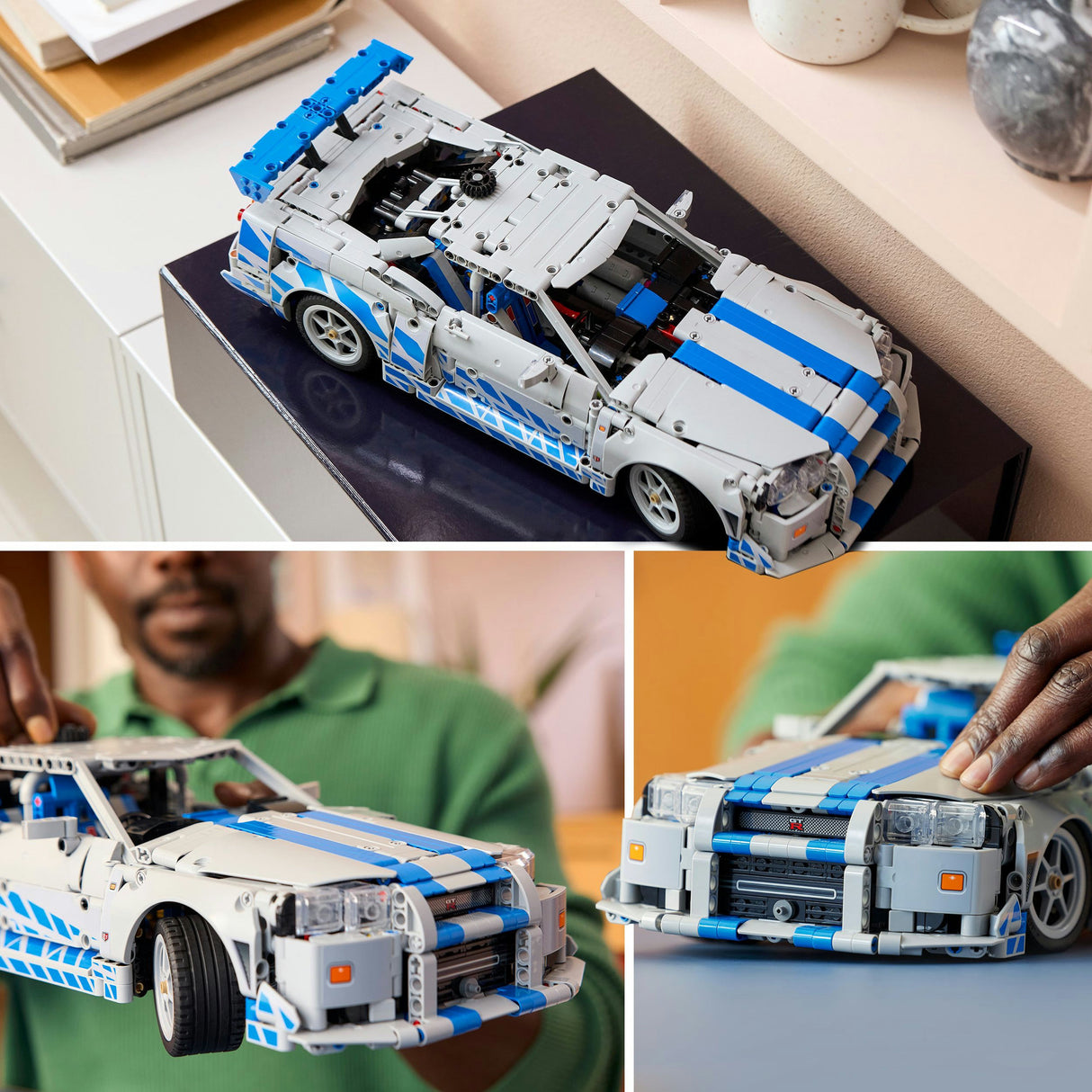 Lego ® Technic 2 Fast 2 Furious Nissan Skyline GT-R (R34) bil - 42210