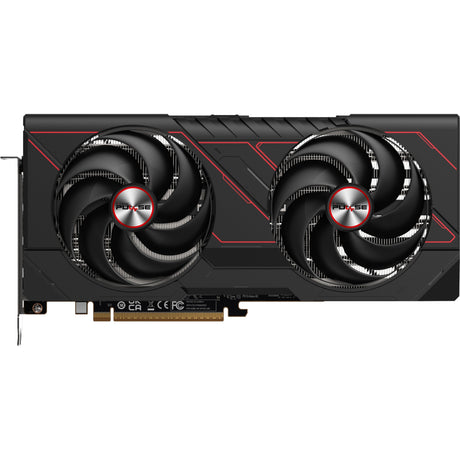 Sapphire Radeon RX 9070 Pulse grafikkort (sort, 2x skærmport, 2x HDMI, RDNA4)