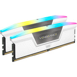 Corsair Vengeance RGB 32 GB DDR5-6000 (2x 16 GB) RAM (hvid, cmh32gx5m2b6000c30w, xmp 3.0)