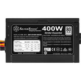 Silverstone strider essential st40f-es230 400 watt strømforsyning (sort, 2x pcie)