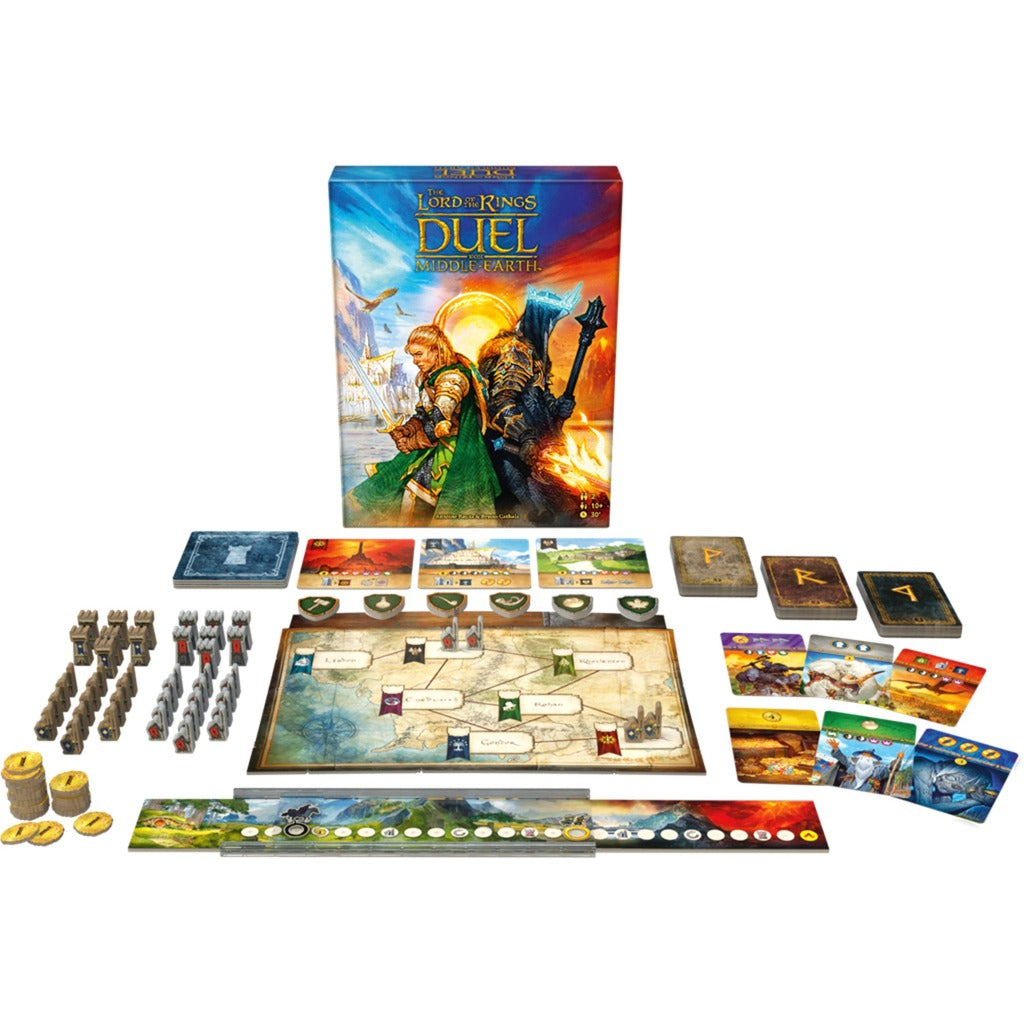 Asmodee Ringenes Herre - duel for Middle Earth - Hollandsk kortspil