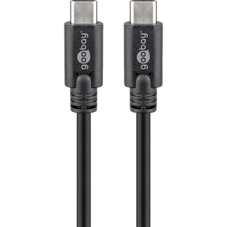 Goobay sync charge super speed USB-C kabel (sort, 2 meter)
