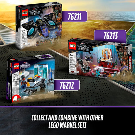 Lego marvel - shuris solsort byggelegetøj (76211)