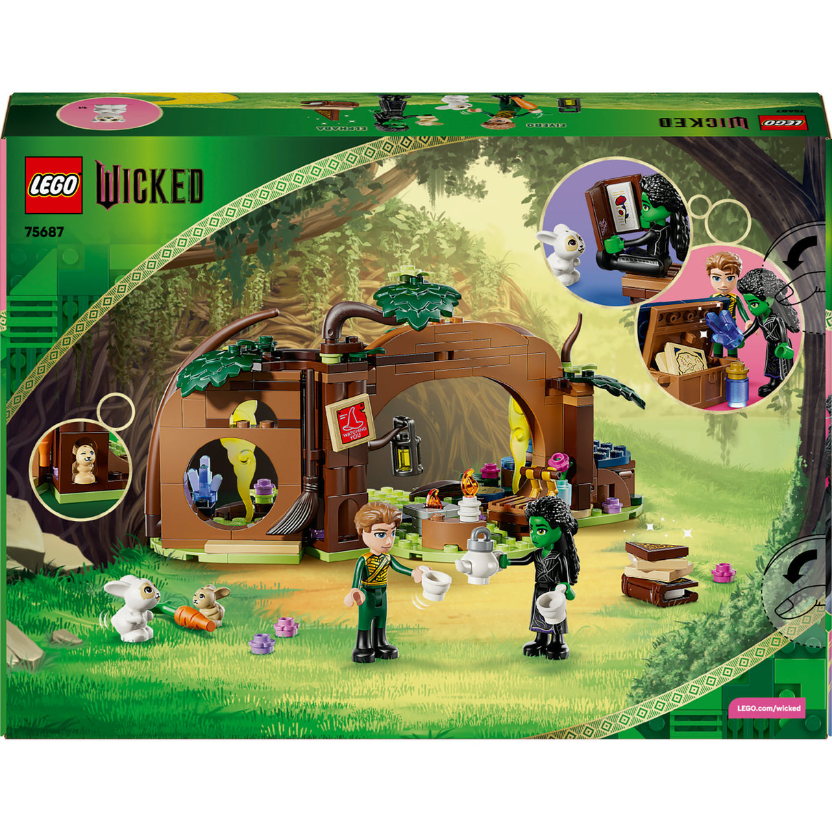 Lego ® Wicked Elphaba's Shelter-byggesæt til børn - 75687