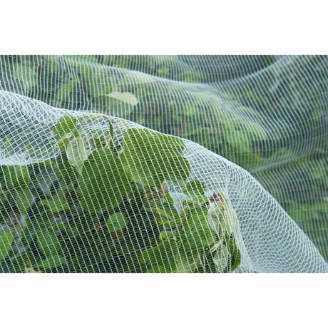 Nature anti-insectengaas insectenhor (wit transparant, 5.2 x 5 m)