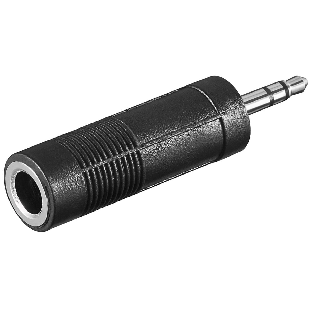 Goobay adapter 6,35 mm stik > 3,5 mm stik (sort, stereo)