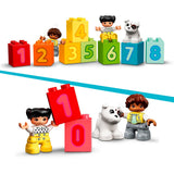 Lego duplo - taltog - lære at tælle byggelegetøj (10954)