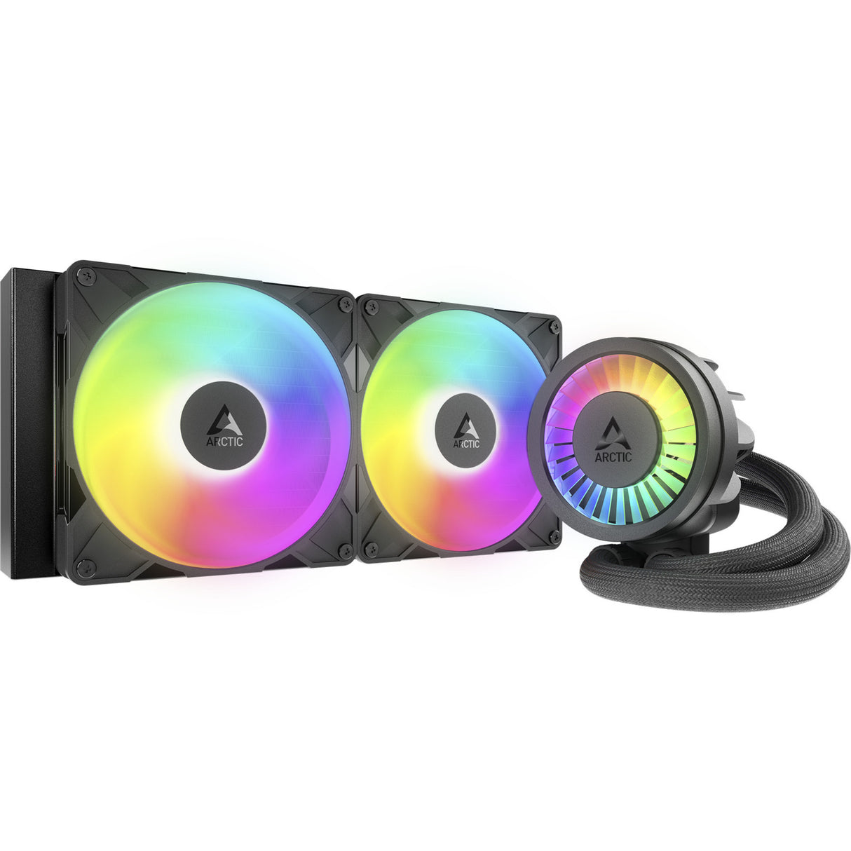 Arctic Liquid Freezer III Pro 280 A-RGB vandkøling (sort, 4-pin PWM blæserstik)