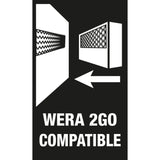 Wera 2go 4 værktøjsbærepose (sort)