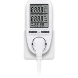 Goobay digital energiomkostningsmåler pro måleenhed (hvid)