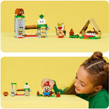 Lego super mario 72040 toad boss campingplads