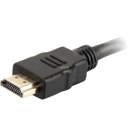 Sharkoon højhastigheds HDMI-kabel med Ethernet (sort, 5 meter, 4k, forgyldt)