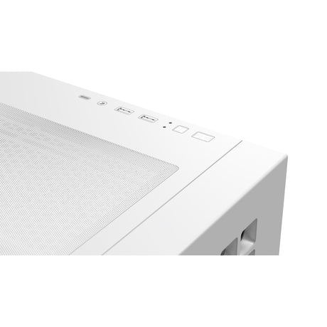 Aerocool b502a midi tårnhus (hvid | 2x USB-A | 1x USB-C | RGB)