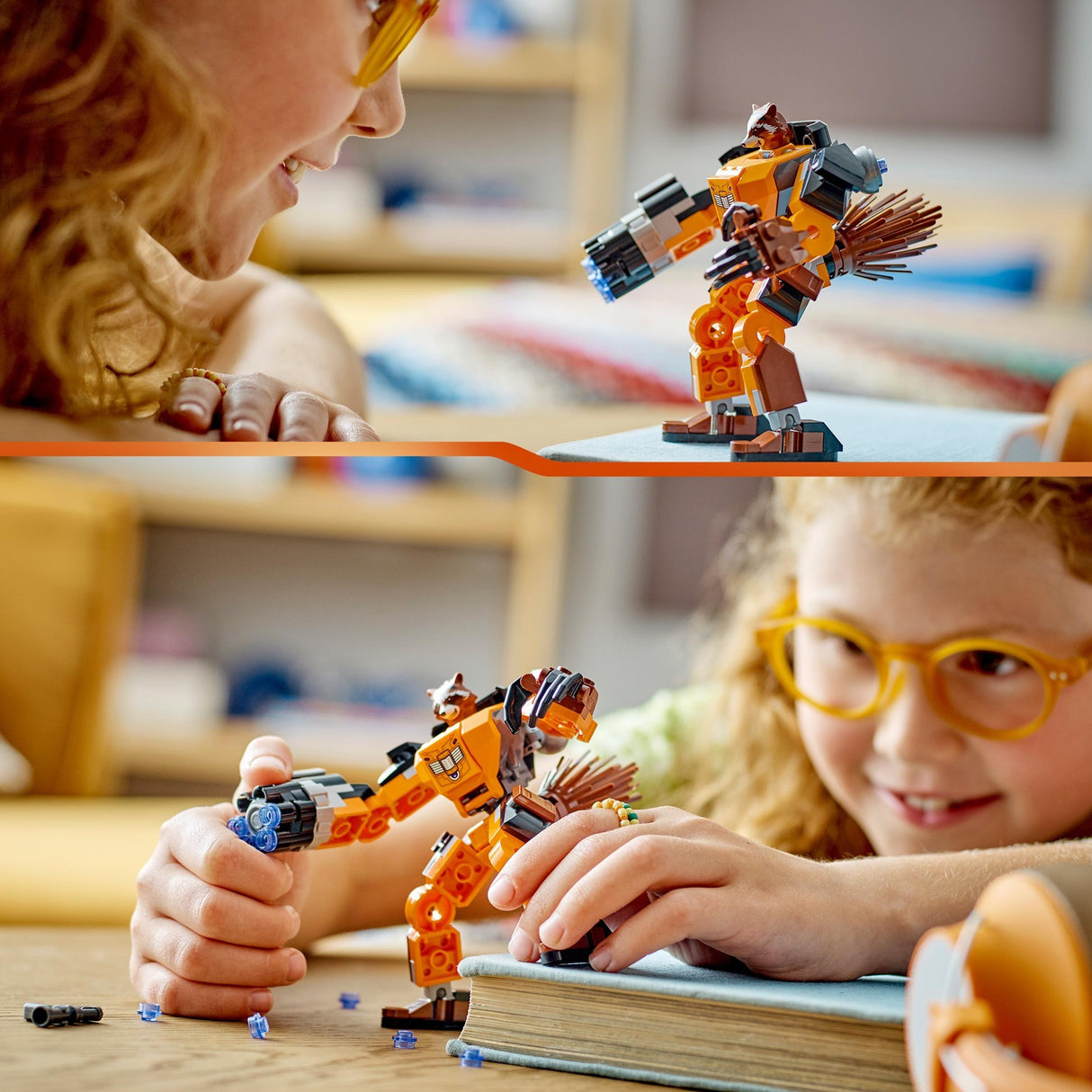 Lego marvel - raket mech panser konstruktion legetøj (76243)