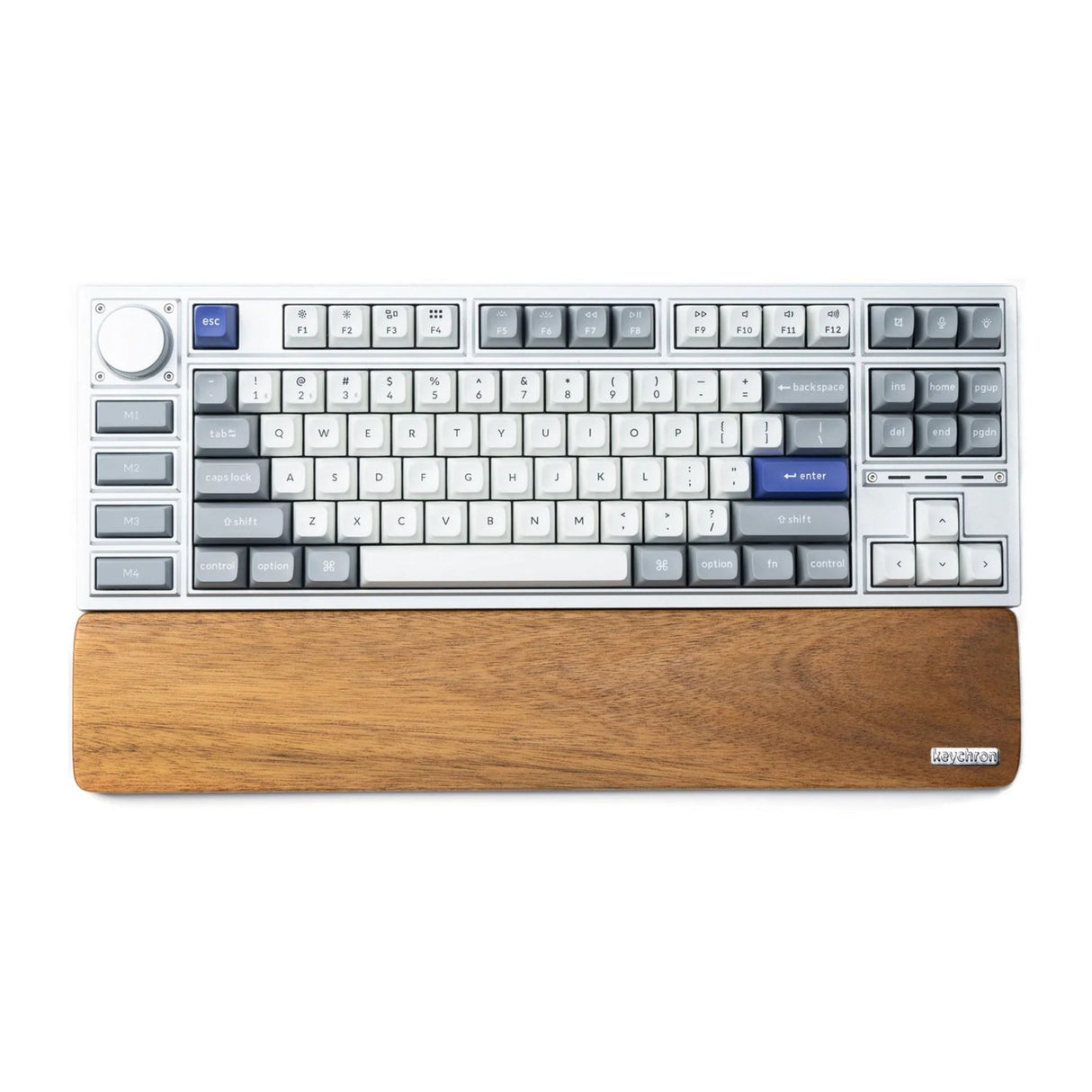 Keychron q3 pro special edition håndledsstøtte i træ (træfarve)